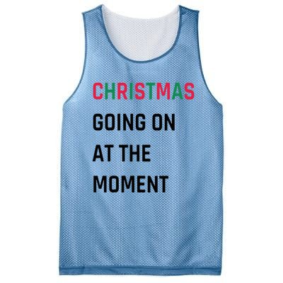 Christmas Going On At The Moment Christmas Mesh Reversible Basketball Jersey Tank