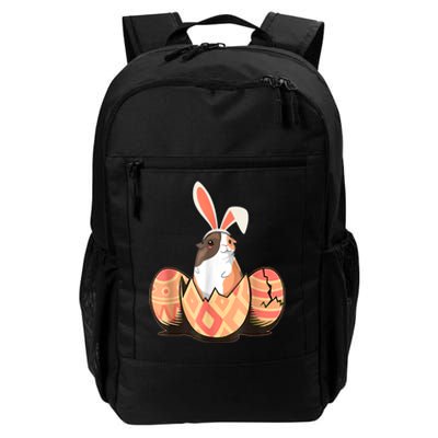 Cute Guinea Pig Easter Bunny Eggs Costume Easter Day Daily Commute Backpack