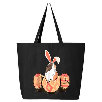 Cute Guinea Pig Easter Bunny Eggs Costume Easter Day 25L Jumbo Tote