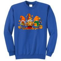 Cute Gnomes Pumpkin Fall Season Autumn Happy Thanksgiving Great Gift Sweatshirt