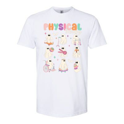 Cute Ghost Physical Therapy Pt Physical Therapist Halloween Softstyle® CVC T-Shirt