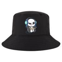 Cute Gaming Panda Video Game Computer Player Videogame PC Cool Comfort Performance Bucket Hat