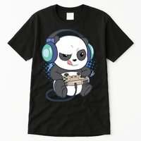 Cute Gaming Panda Video Game Computer Player Videogame PC Tall T-Shirt