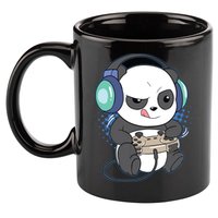 Cute Gaming Panda Video Game Computer Player Videogame PC 11oz C Handle Ceramic Mug