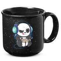 Cute Gaming Panda Video Game Computer Player Videogame PC 15oz Campfire Ceramic Mug