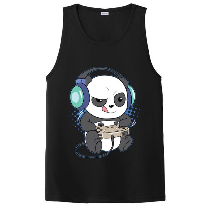 Cute Gaming Panda Video Game Computer Player Videogame PC PosiCharge Competitor Tank