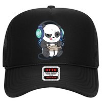 Cute Gaming Panda Video Game Computer Player Videogame PC Trucker Hat