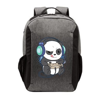 Cute Gaming Panda Video Game Computer Player Videogame PC Vector Backpack