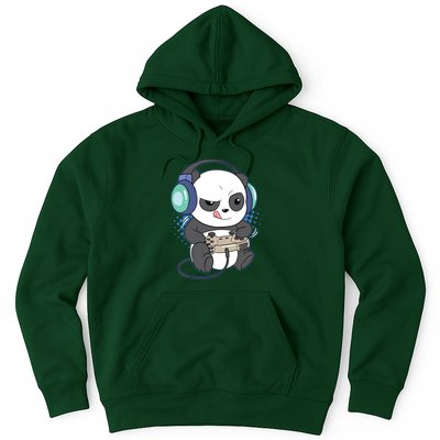 Cute Gaming Panda Video Game Computer Player Videogame PC Hoodie