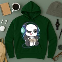 Cute Gaming Panda Video Game Computer Player Videogame PC Hoodie