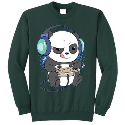 Cute Gaming Panda Video Game Computer Player Videogame PC Sweatshirt