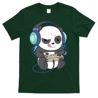 Cute Gaming Panda Video Game Computer Player Videogame PC T-Shirt