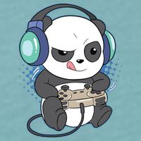 Cute Gaming Panda Video Game Computer Player Videogame PC Sueded Cloud Jersey T-Shirt