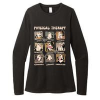 Cute Ghost Physical Therapy PT Physical Therapist Halloween Womens CVC Long Sleeve Shirt