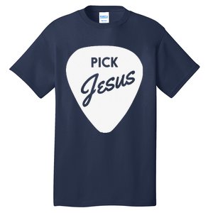 ChristianiTees Guitar Pick Jesus Tall T-Shirt