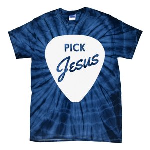 ChristianiTees Guitar Pick Jesus Tie-Dye T-Shirt