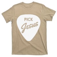 ChristianiTees Guitar Pick Jesus T-Shirt