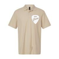 ChristianiTees Guitar Pick Jesus Softstyle Adult Sport Polo