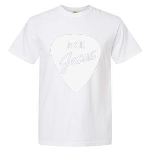 ChristianiTees Guitar Pick Jesus Garment-Dyed Heavyweight T-Shirt