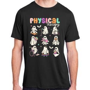 Cute Ghost Physical Therapy Pt Physical Therapist Halloween Adult ChromaSoft Performance T-Shirt