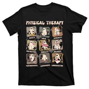 Cute Ghost Physical Therapy PT Physical Therapist Halloween T-Shirt