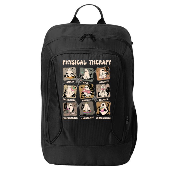 Cute Ghost Physical Therapy PT Physical Therapist Halloween City Backpack