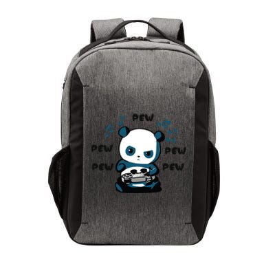 Cute Gaming Panda Pew Gamer For Boys Girls Video Game Gift Great Gift Vector Backpack