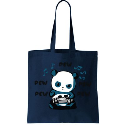 Cute Gaming Panda Pew Gamer For Boys Girls Video Game Gift Great Gift Tote Bag