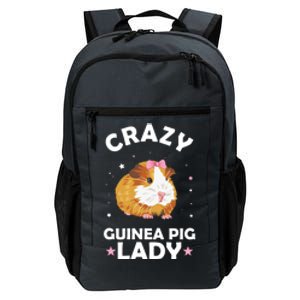 Crazy Guinea Pig Lady Daily Commute Backpack