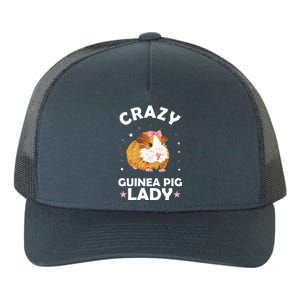 Crazy Guinea Pig Lady Yupoong Adult 5-Panel Trucker Hat