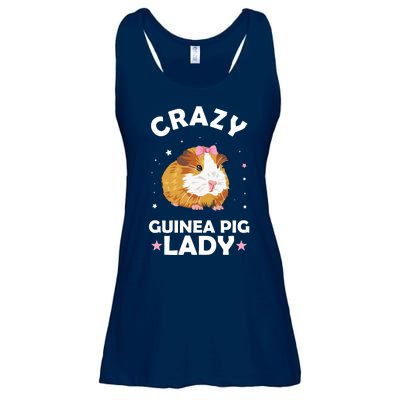 Crazy Guinea Pig Lady Ladies Essential Flowy Tank