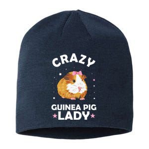 Crazy Guinea Pig Lady Sustainable Beanie