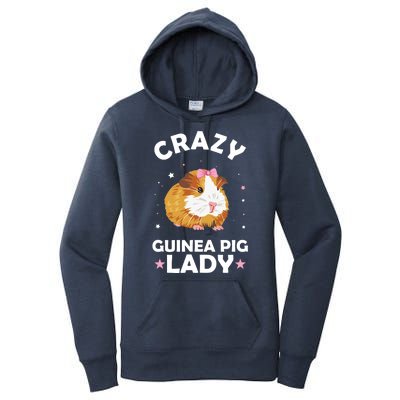 Crazy Guinea Pig Lady Women's Pullover Hoodie