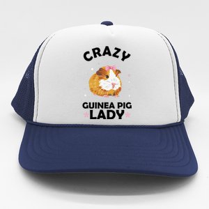 Crazy Guinea Pig Lady Trucker Hat