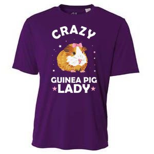 Crazy Guinea Pig Lady Cooling Performance Crew T-Shirt