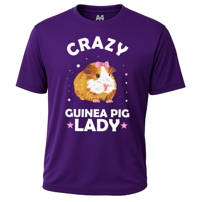 Crazy Guinea Pig Lady Cooling Performance Crew T-Shirt