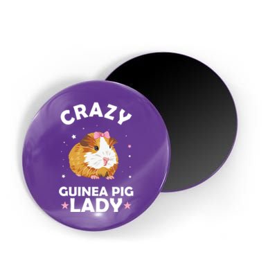 Crazy Guinea Pig Lady Magnet