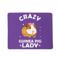 Crazy Guinea Pig Lady Mousepad