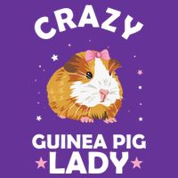Crazy Guinea Pig Lady Baby Bodysuit