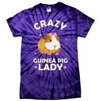 Crazy Guinea Pig Lady Tie-Dye T-Shirt