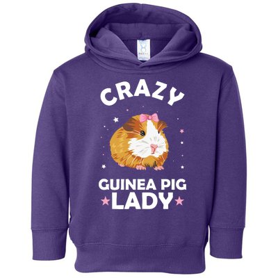 Crazy Guinea Pig Lady Toddler Hoodie