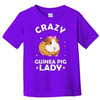 Crazy Guinea Pig Lady Toddler T-Shirt