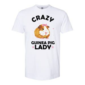 Crazy Guinea Pig Lady Softstyle® CVC T-Shirt