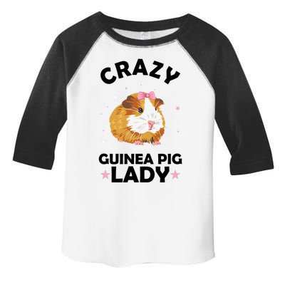 Crazy Guinea Pig Lady Toddler Fine Jersey T-Shirt