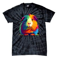 Cute Guinea Pig Rainbow Design For Guinea Pig Lovers Tie-Dye T-Shirt