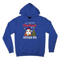 Cute Guinea Pig Christmas All I Want For Xmas Guinea Gift Hoodie