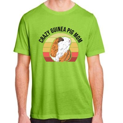 Crazy Guinea Pig Mom Adult ChromaSoft Performance T-Shirt