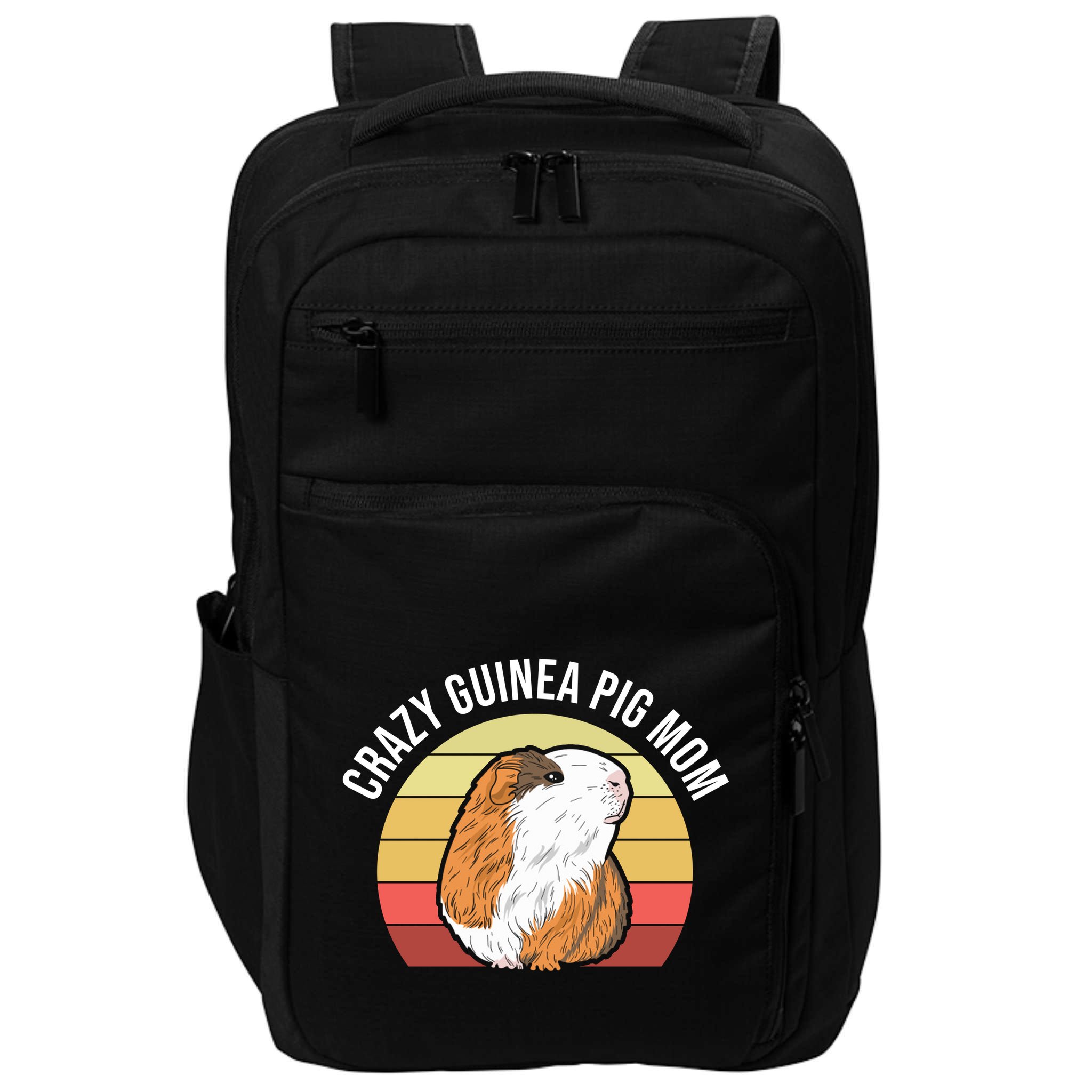 Crazy Guinea Pig Mom Impact Tech Backpack