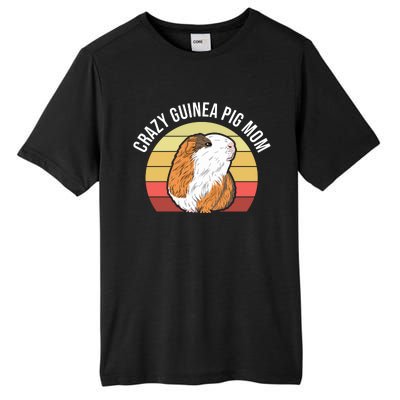 Crazy Guinea Pig Mom Tall Fusion ChromaSoft Performance T-Shirt