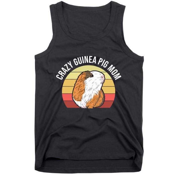 Crazy Guinea Pig Mom Tank Top